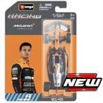 BBURAGO 1/64 2025 mclaren mcl39 #4 Lando Norris , orange/black