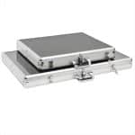 Evoretro Trading Card Display Suitcase - Silver