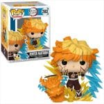 Funko Pop! Premium: Demon Slayer - Zenitsu Agatsuma* Glows in The Dark #2502 Vinyl Figure