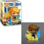 Funko Pop! Premium: Demon Slayer - Zenitsu Agatsuma* CHASE Glows in The Dark #2502 Vinyl Figure