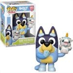 Funko Pop! Animation: Bluey - Bandit with Unicorse #2371 Vinyl Figure