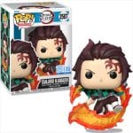 Funko Pop! Animation: Demon Slayer - Tanjiro Kamado with Flaming Sword Special Edition #2507 Vinyl F