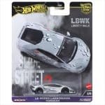 Hotwheels 1/64 lb-works lamborghini huracan coupe *slide street*, grey 2/5