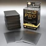 KMC Standard Sleeves - Hyper MAT PRO Black 100 Sleeves