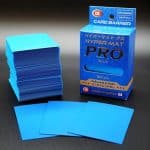KMC Standard Sleeves - Hyper MAT PRO Blue 100 Sleeves - Image 2