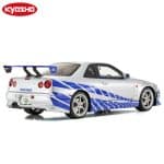 KYOSHO NISSAN 1/12 BRIANS SKYLINE GT-R R34 RHD 2001 - BRIAN OCONNER - FF - Image 3