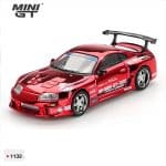 Mini GT 1/64 1:64 TOYOTA SUPRA A80 TOP SECRET GT-300 RED CHROME 2014