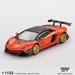Mini GT  1/64 LAMBORGHINI AVENTADOR LB-WORKS LIMITED EDITION ORANGE MDX 2025
