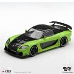 Mini GT  1/64  MAZDA RX-7 FD VEILSIDE FORTUNE7 GREEN 2012