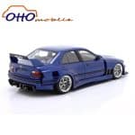 OTTO mobile 1:18 BMW E36 LTO SEDAN TURBO KHYZYL SALEEM AVUS BLUE 2023 - Image 2
