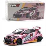 POP RACE 1/64 eva rt production model custom type-08 goodride gr yaris, various