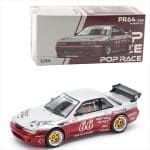 POP RACE 1/64 pandem silvia s13, moontech red