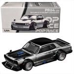 POP RACE 1/64 skyline gt-r v8 drift hakosuka, silver chrome