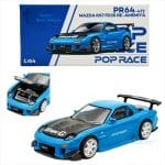 POP RACE 1/64 mazda rx-7 fd3s re-amemiya, blue