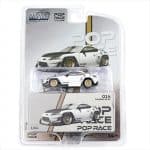 POP RACE 1/64 pandem gr86, crystal white pearl