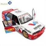 SOLIDO 1/18 1986 bmw m3 e30 #27 kawamoto anthony reid, jtcc, red/blue/white