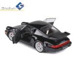 SOLIDO 1/18 1993 porsche 911 964 3.6 turbo, black - Image 3