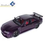 SOLIDO 1/18 1999 nissan skyline r34 gt-r z tune, midnight purple - Image 2