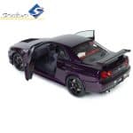 SOLIDO 1/18 1999 nissan skyline r34 gt-r z tune, midnight purple - Image 3