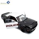 SOLIDO 1/18 2023 dodge challenger r/t scat pack widebody highway police, black/white/red