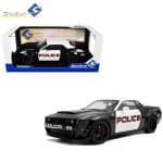 SOLIDO 1/18 2023 dodge challenger r/t scat pack widebody highway police, black/white/red - Image 2