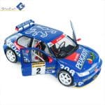 SOLIDO 1/18 1997 peugeot 306 maxi #2 ascona/billmaier rally de aviles, blue