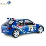 SOLIDO 1/18 1997 peugeot 306 maxi #2 ascona/billmaier rally de aviles, blue - Image 2