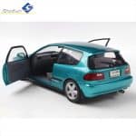 SOLIDO 1/18 1991 honda civic eg6 aztec green - Image 2
