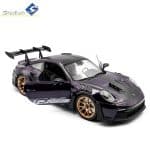 SOLIDO 1/18 2024 porsche 911 992 gt3 rs weissach, paars metallic