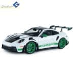 SOLIDO 1/18 2024 porsche 911 992 gt3 rs tribute carrera rs package, white/green