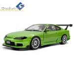 SOLIDO 1/18 1999 nissan silvia s15 spec-r aero solido works, green - Image 2