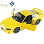 SOLIDO 1/18 1999 nissan silvia s15 spec-r aero, yellow