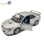 SOLIDO 1/18 2003 subaru impreza wrx sti, silver