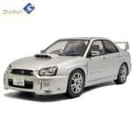 SOLIDO 1/18 2003 subaru impreza wrx sti, silver - Image 2