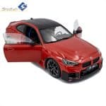 SOLIDO 1/18 2024 bmw m2 g87 performance, toronto red