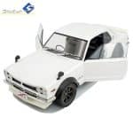 SOLIDO 1/18 1970 nissan skyline c10 *hakosuka solido works*, white