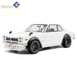 SOLIDO 1/18 1970 nissan skyline c10 *hakosuka solido works*, white - Image 2
