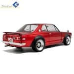 SOLIDO 1/18 1970 nissan skyline c10 *hakosuka solido works*, red metallic - Image 3
