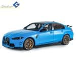 SOLIDO 1/18 2024 bmw m3 g80 performance parts, blue - Image 2