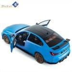 SOLIDO 1/18 2024 bmw m3 g80 performance parts, blue - Image 3