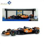 SOLIDO 1/18 2025 mclaren mcl39 #81 oscar piastri gp monaco, orange/black