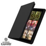 ULTIMATE GUARD 12-Pocket QuadRow ZipFolio XenoSkin Black