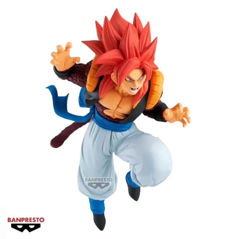 BANP71493.jpg Banpresto Match Makers: Dragon Ball GT - Super Saiyan 4 Gogeta Statue 18cm 71493 - Image 1