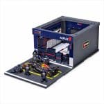 Bburago - BURAGO RED BULL 1/43 F1 RB21 DIORAMA GARAGE PIT - #1 Max Verstappen
