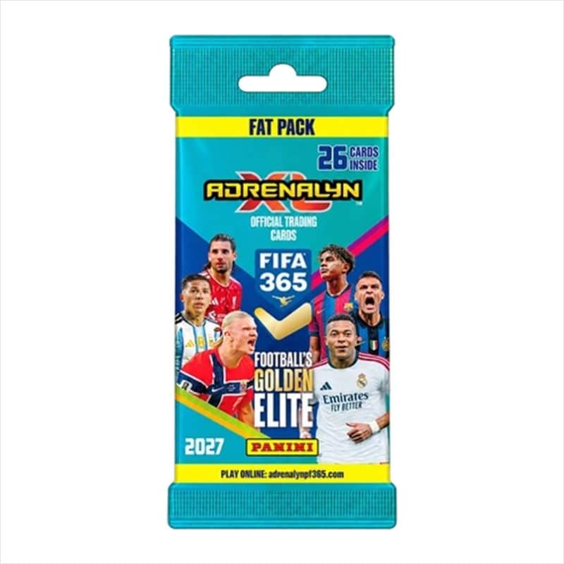 Panini 2027 FIFA 365 Adrenalyn XL Trading Cards Fat Pack