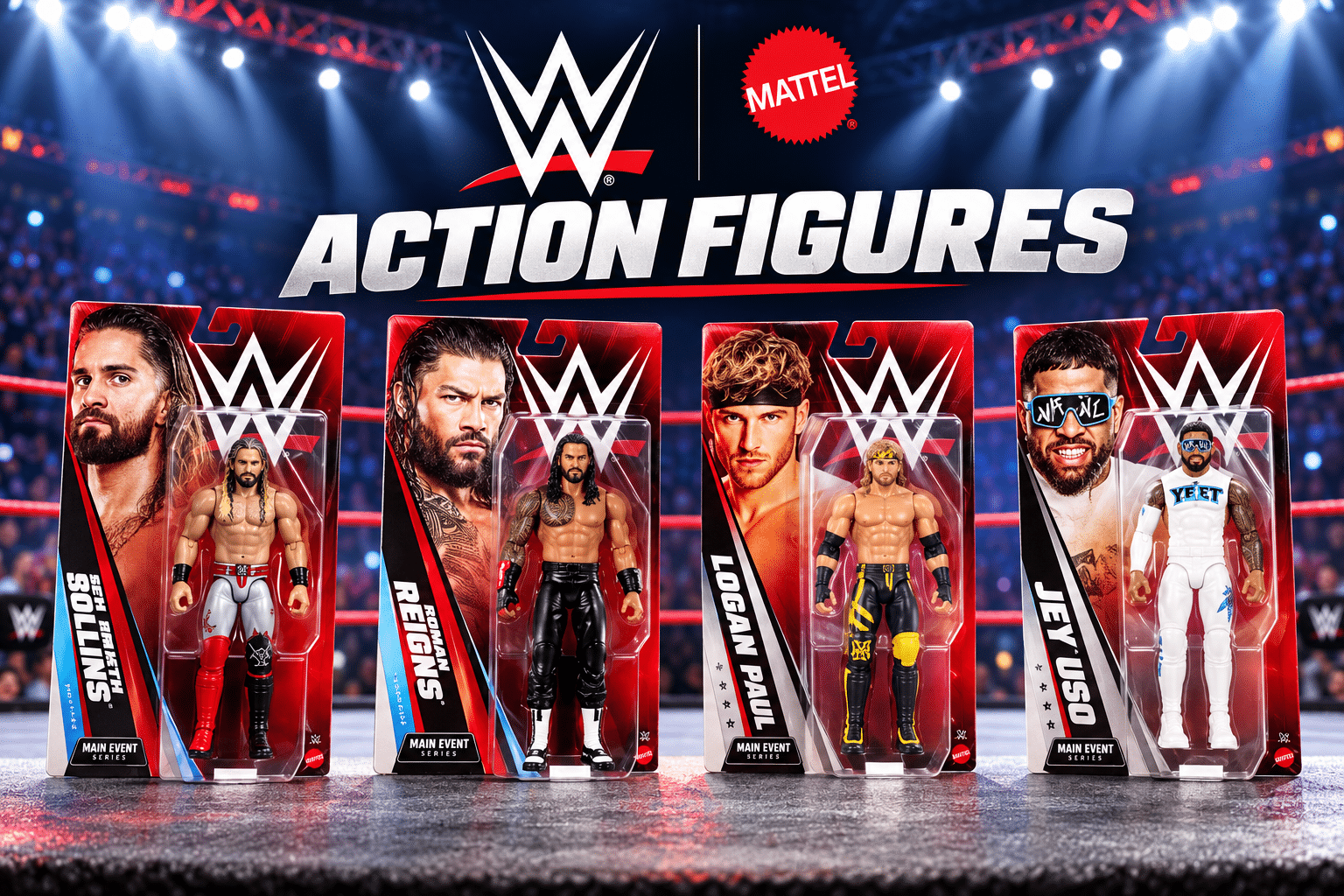 Mattel WWE action figures